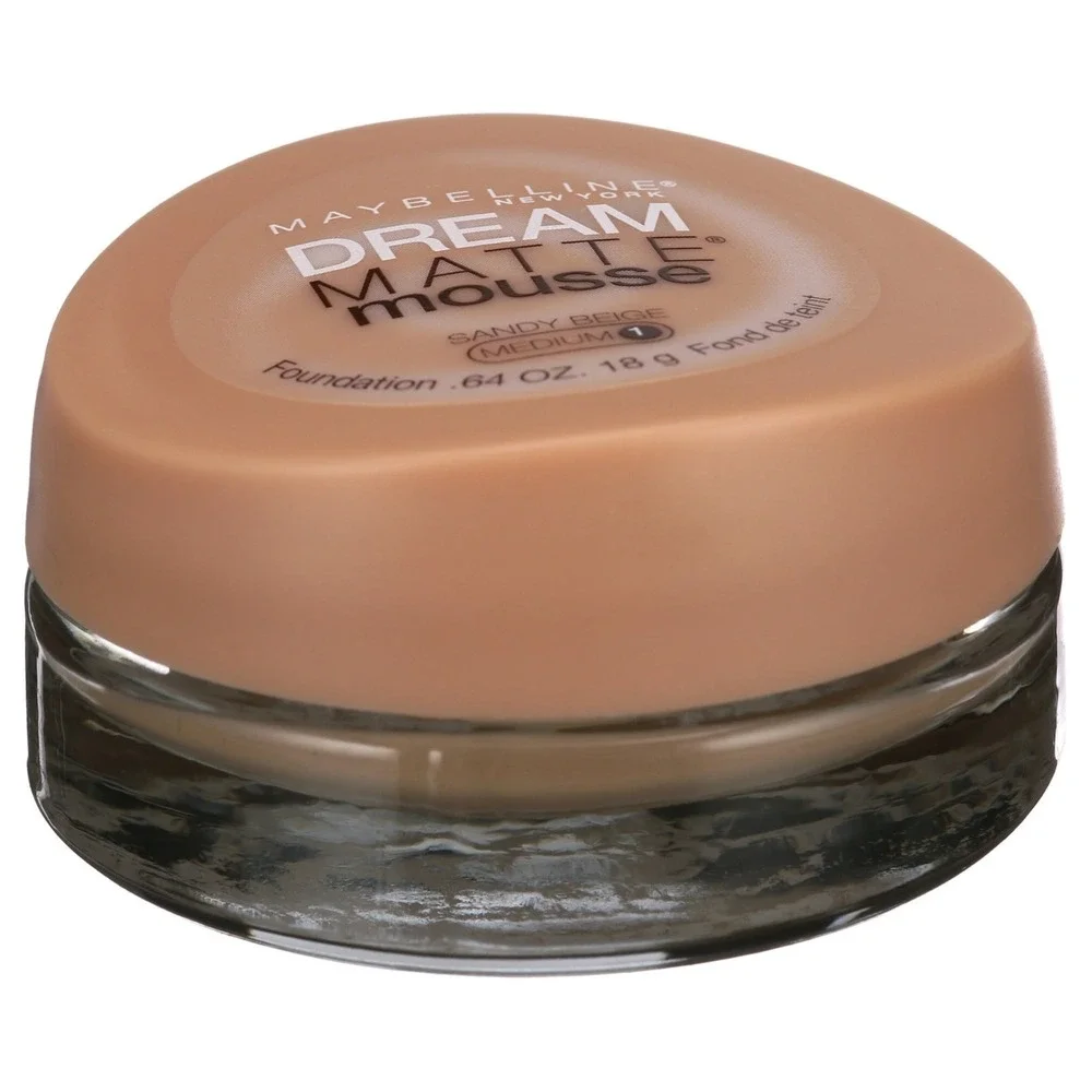 Maybelline Dream Matte Mousse Foundation | Sandy Beige Medium 1‎ | NEW, SEALED